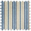 Santorini Stripe, Ocean - Twist&Fit Roman Blind